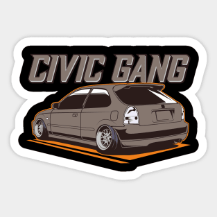 honda civic Sticker